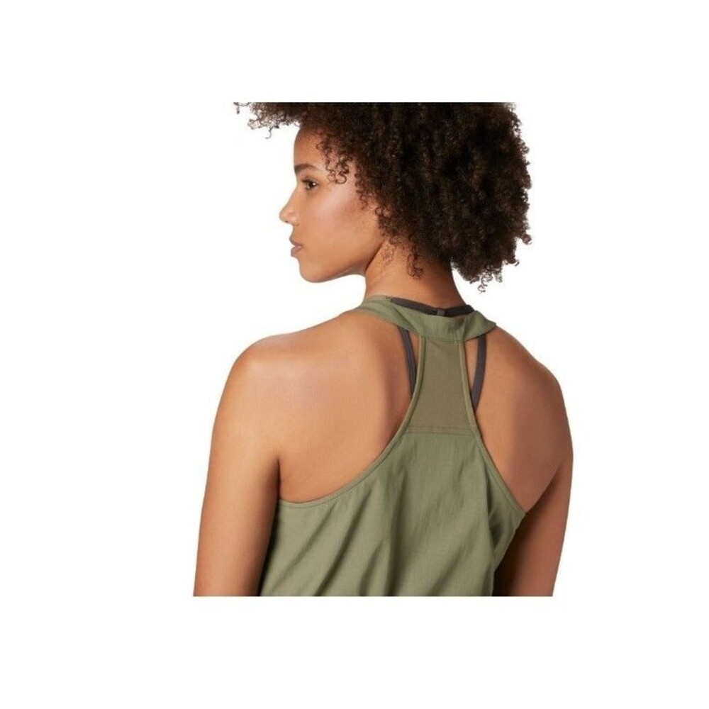 Mountain Hardwear Women's Railay Stretch Olive Dress Size S 12287 - Picture 4 of 4